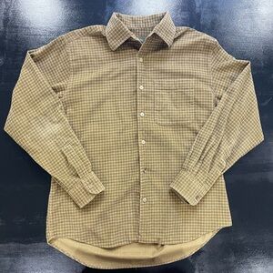 Ermenegildo Zegna Tan Casual Button Down Shirt